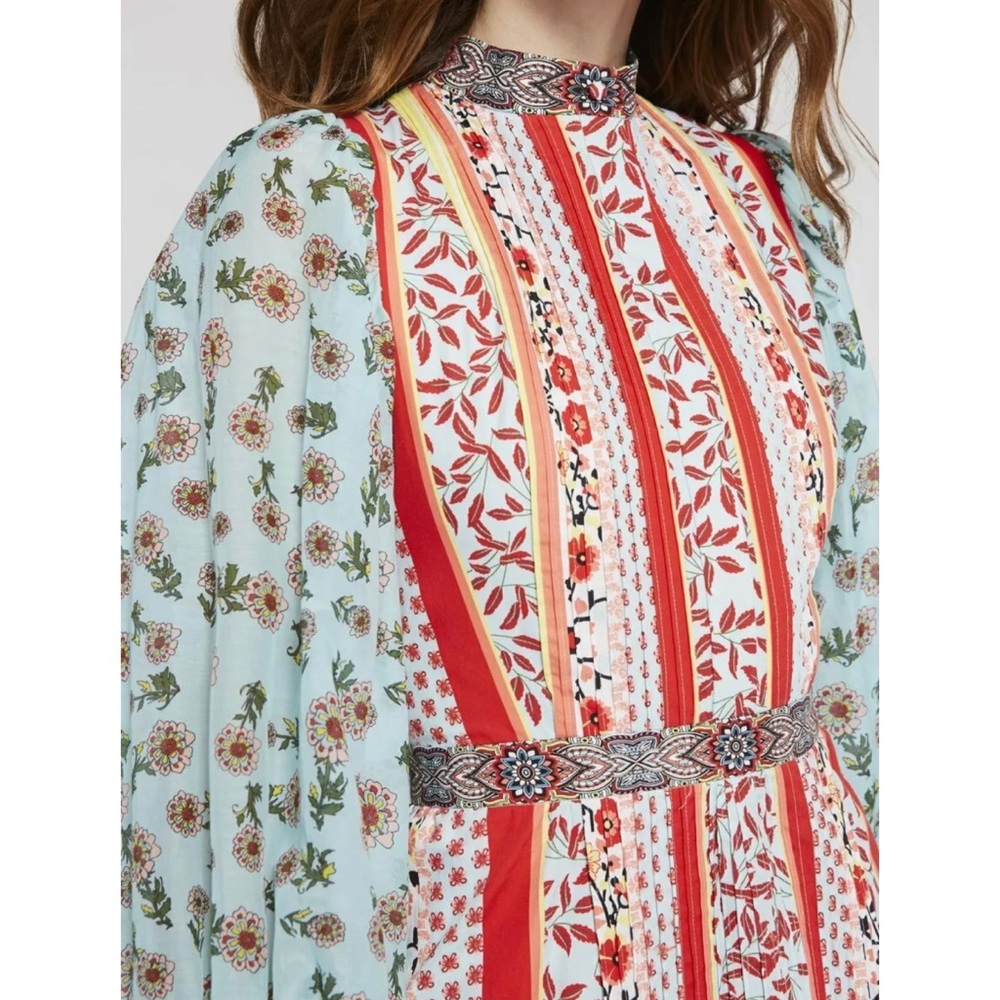 🎀SOLD🎀Alice Olivia Raya Paloma Floral Puff Sleeve Dress - Picture 8 of 12